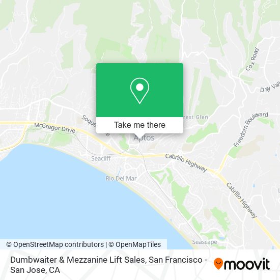 Dumbwaiter & Mezzanine Lift Sales map