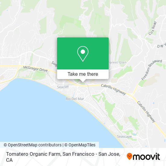 Mapa de Tomatero Organic Farm
