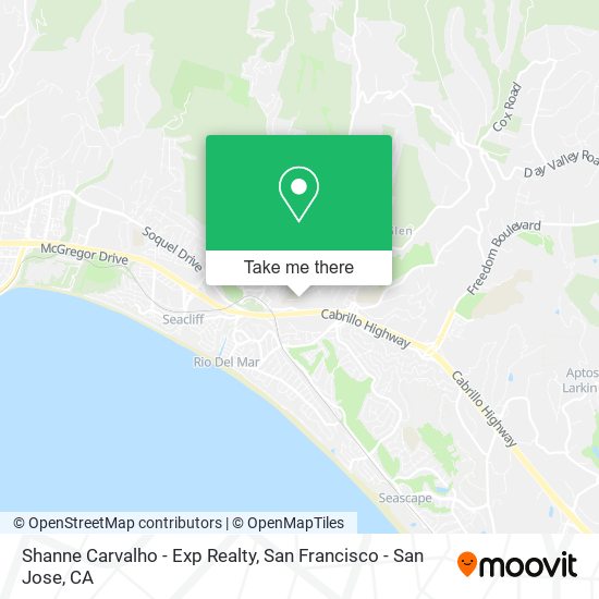 Mapa de Shanne Carvalho - Exp Realty