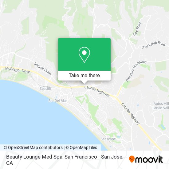 Beauty Lounge Med Spa map