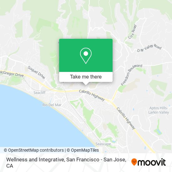 Mapa de Wellness and Integrative