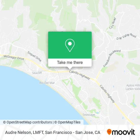 Mapa de Audre Nelson, LMFT