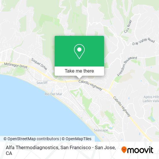 Mapa de Alfa Thermodiagnostics