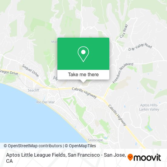 Mapa de Aptos Little League Fields