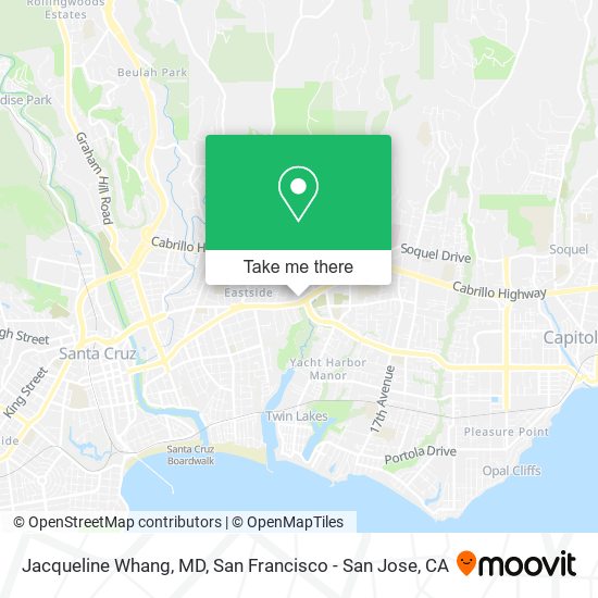 Mapa de Jacqueline Whang, MD