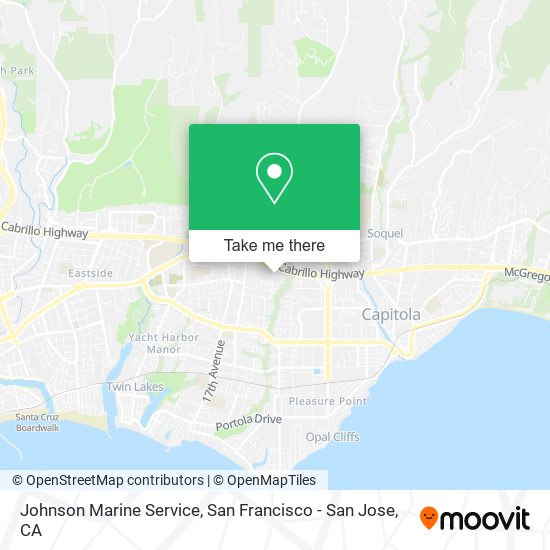 Johnson Marine Service map