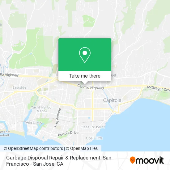 Garbage Disposal Repair & Replacement map