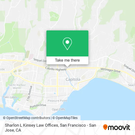 Sharlon L Kinsey Law Offices map