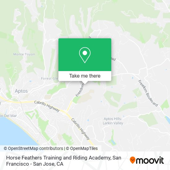 Horse Feathers Training and Riding Academy map