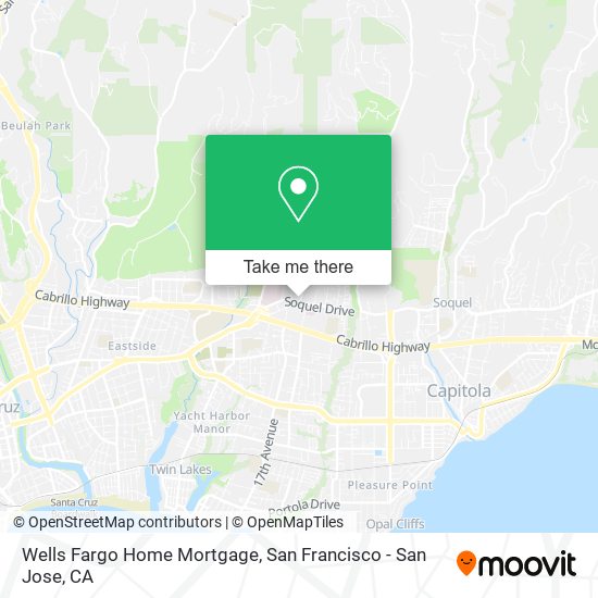 Wells Fargo Home Mortgage map