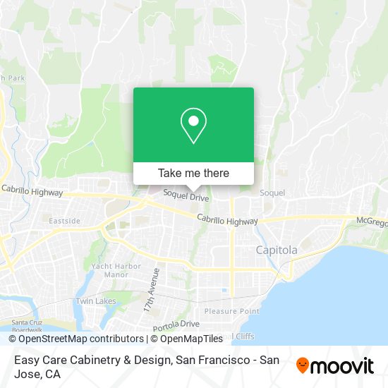 Easy Care Cabinetry & Design map