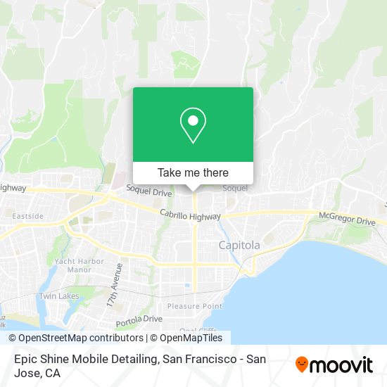 Epic Shine Mobile Detailing map