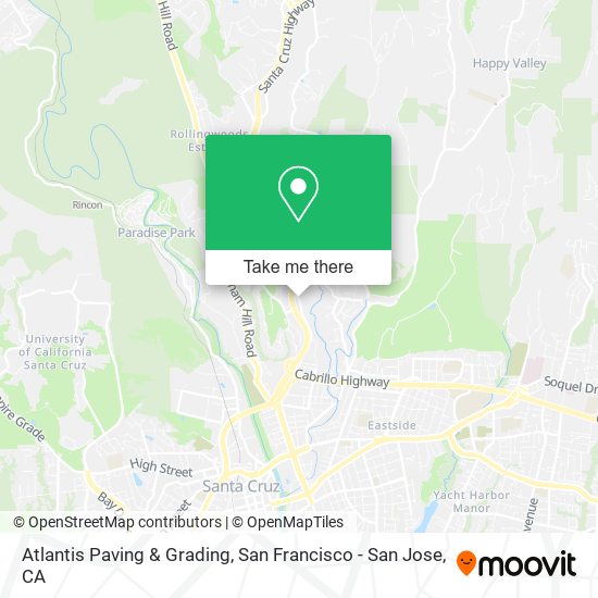 Mapa de Atlantis Paving & Grading
