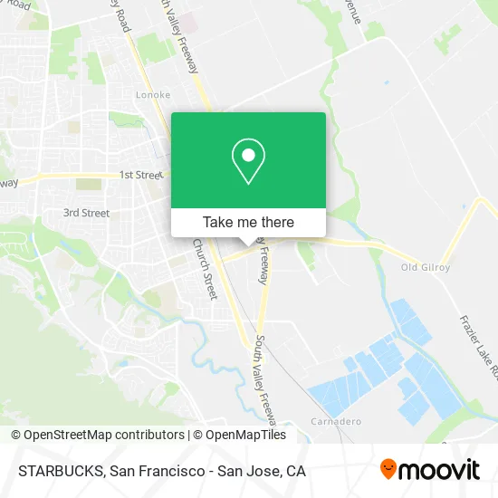 STARBUCKS map