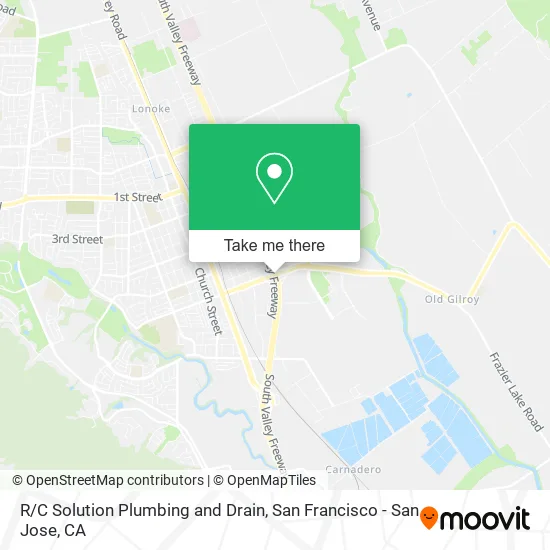 R / C Solution Plumbing and Drain map