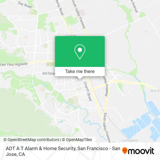 ADT A T Alarm & Home Security map