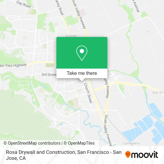 Rosa Drywall and Construction map