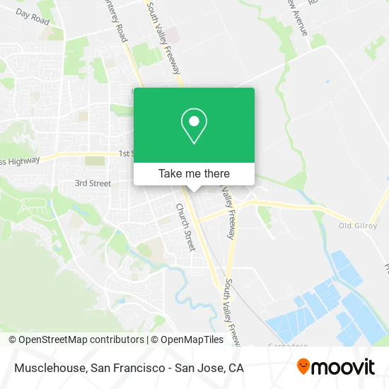 Musclehouse map
