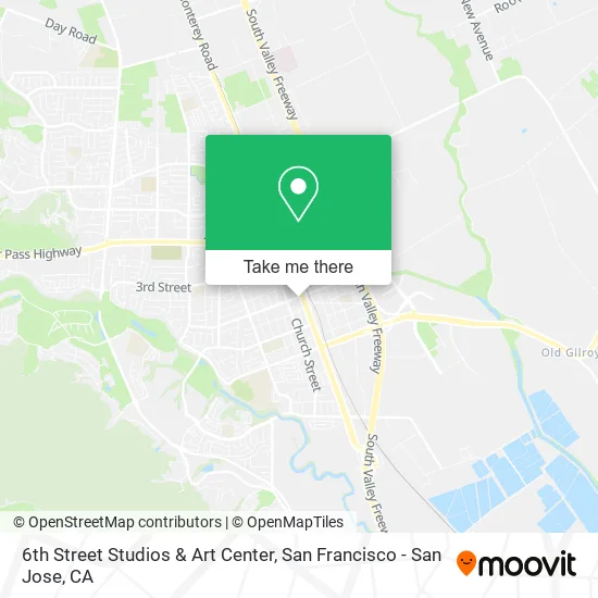 Mapa de 6th Street Studios & Art Center