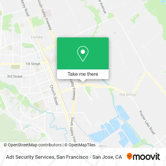 Adt Security Services map