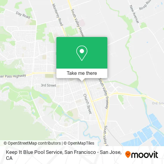 Keep It Blue Pool Service map