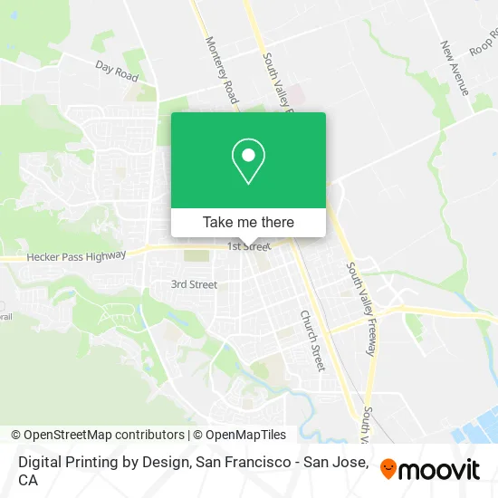 Mapa de Digital Printing by Design