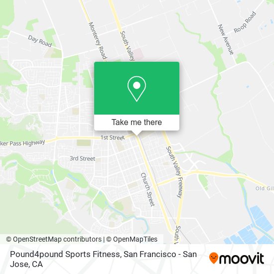 Mapa de Pound4pound Sports Fitness