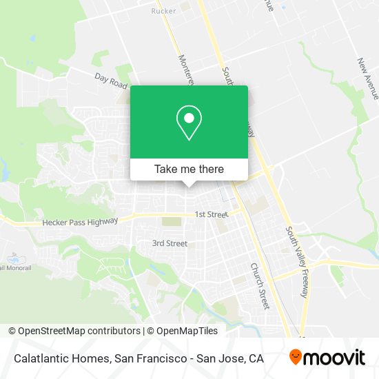 Mapa de Calatlantic Homes
