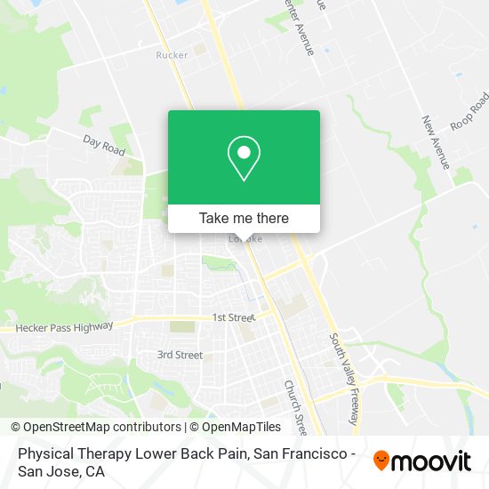 Mapa de Physical Therapy Lower Back Pain