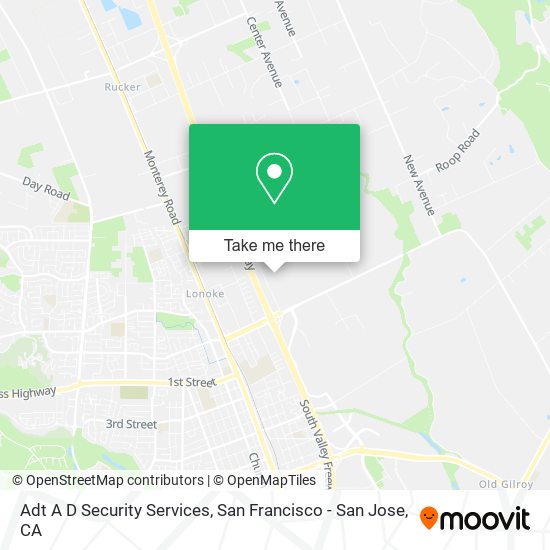Adt A D Security Services map
