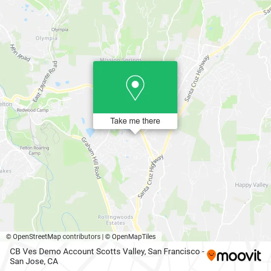 CB Ves Demo Account Scotts Valley map