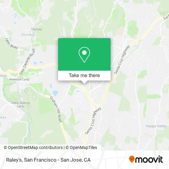 Mapa de Raley's