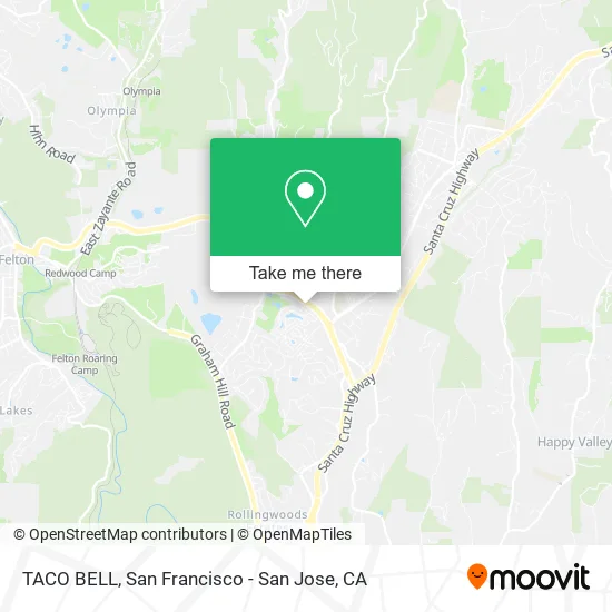 TACO BELL map
