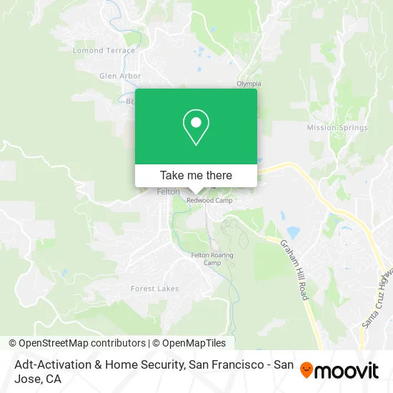 Adt-Activation & Home Security map