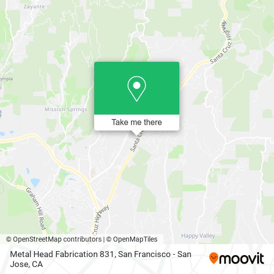 Mapa de Metal Head Fabrication 831