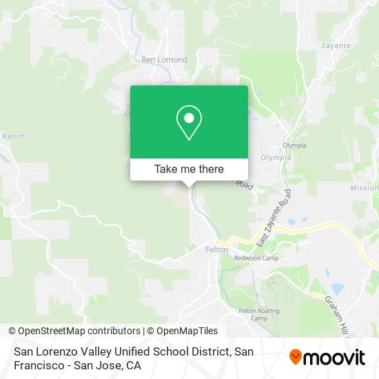 San Lorenzo Valley Unified School District map