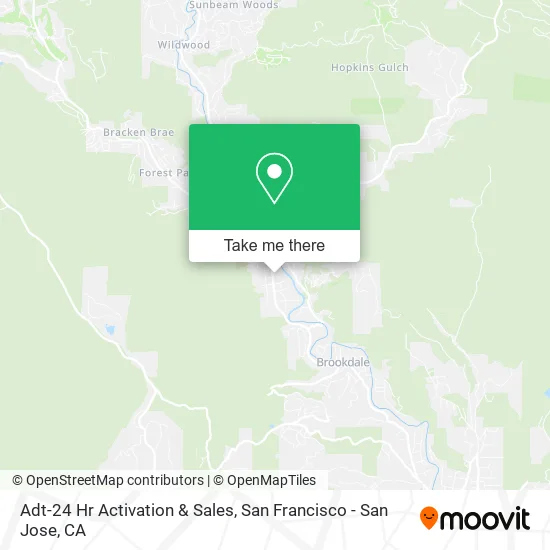 Mapa de Adt-24 Hr Activation & Sales