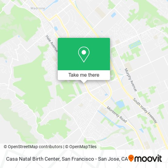 Casa Natal Birth Center map