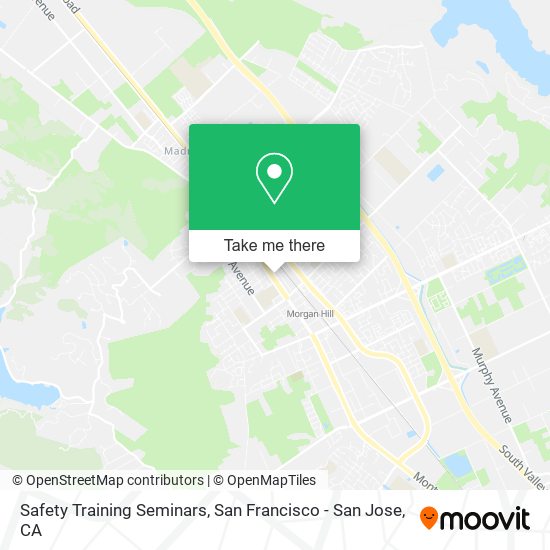 Safety Training Seminars map