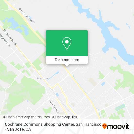Cochrane Commons Shopping Center map
