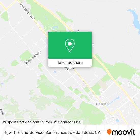 Ejw Tire and Service map