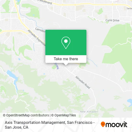 Mapa de Axis Transportation Management