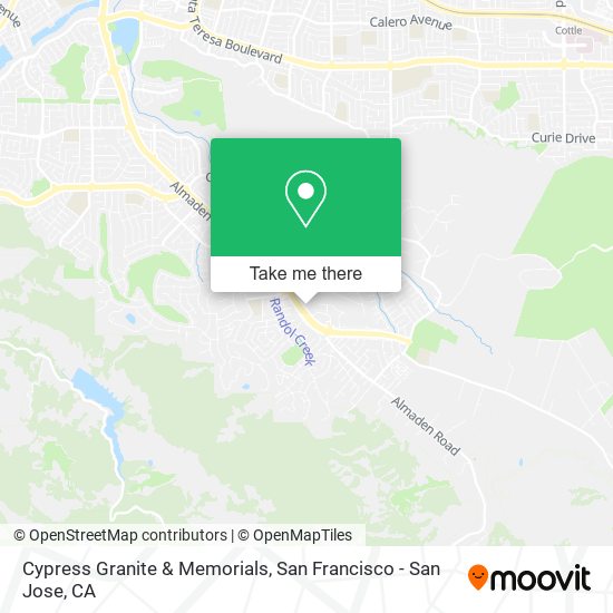 Mapa de Cypress Granite & Memorials