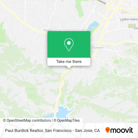 Paul Burdick Realtor map