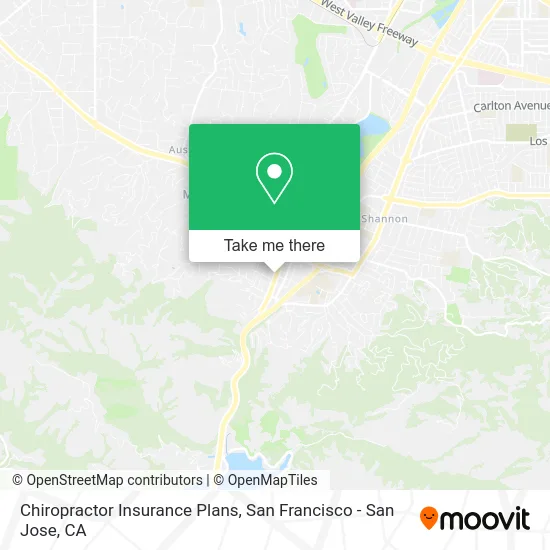 Chiropractor Insurance Plans map