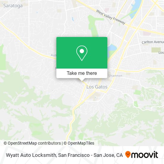 Wyatt Auto Locksmith map
