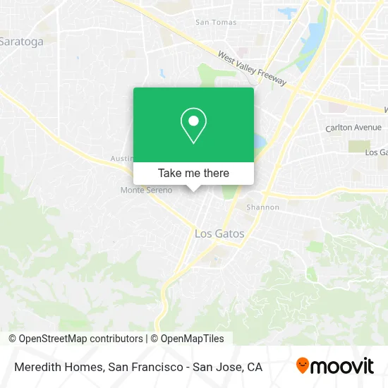 Meredith Homes map
