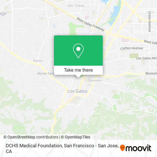 DCHS Medical Foundation map