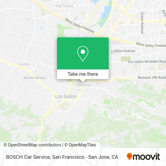 BOSCH Car Service map