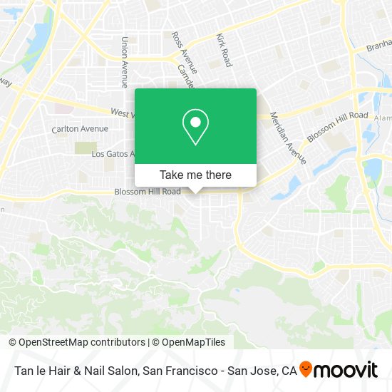 Tan le Hair & Nail Salon map